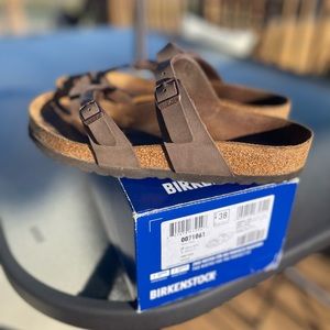 Birkenstock Mayari Sandals Size 38 Mocha